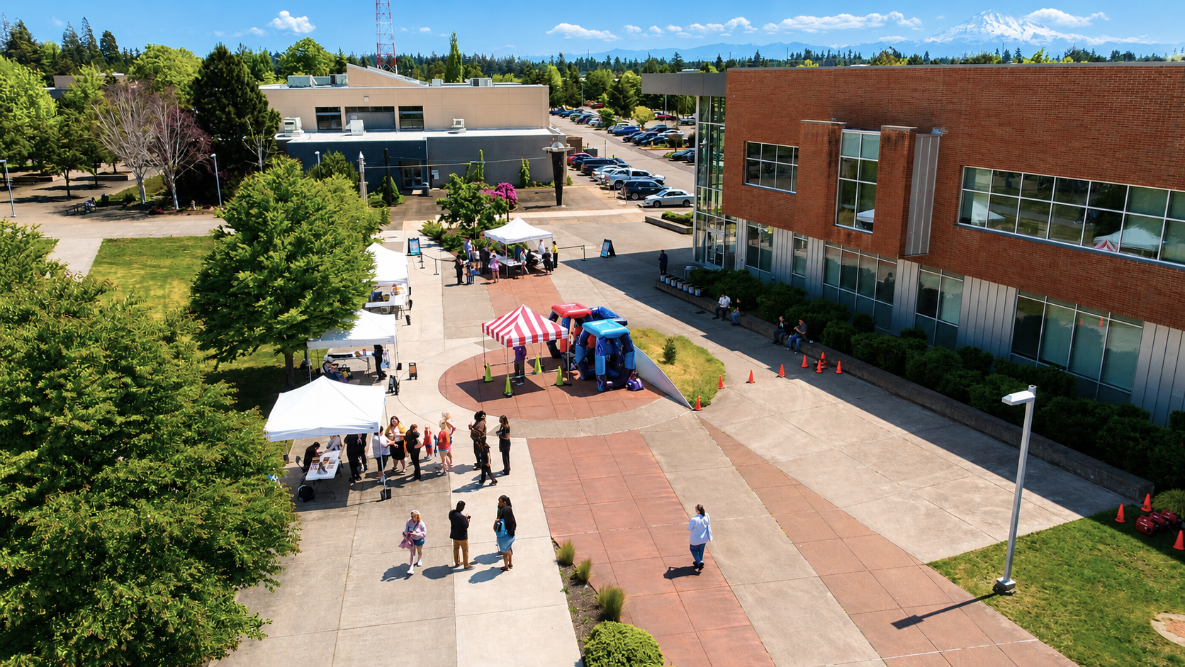 Students at Clover Park Technical College