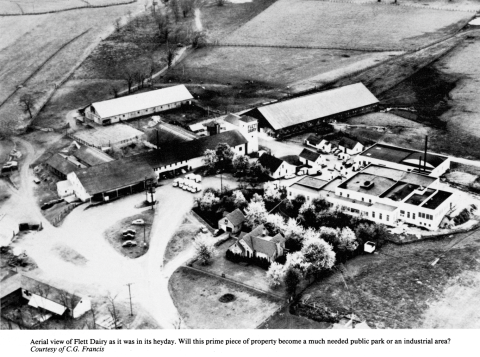 Historical photo of Flett Dairy