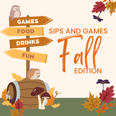 Sips and Games logo
