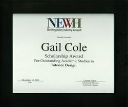 Award for Gail cole