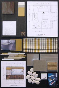 collage of bathroom designs