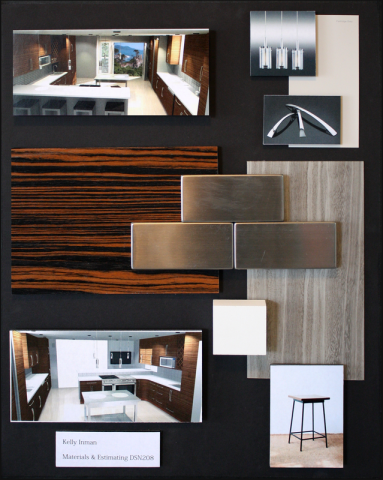 collage of design objects