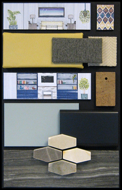 collage of residential materials