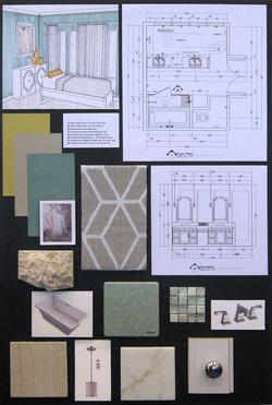 collage of bathroom designs